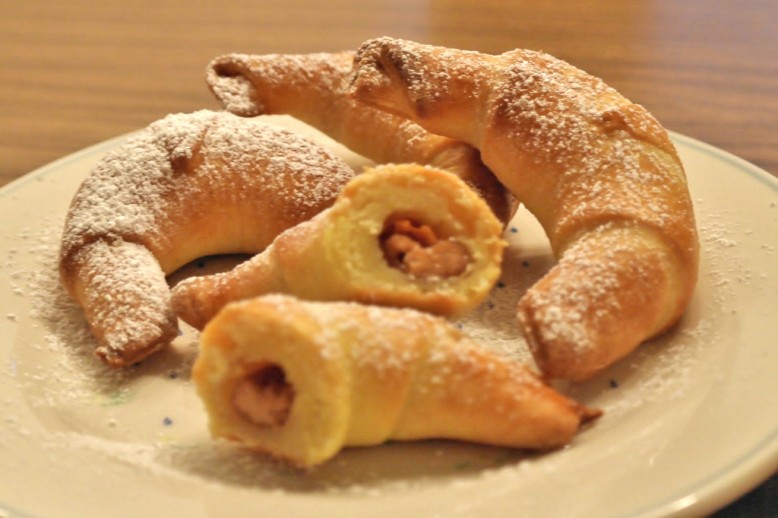 Erdnussbutter-Kipferl
