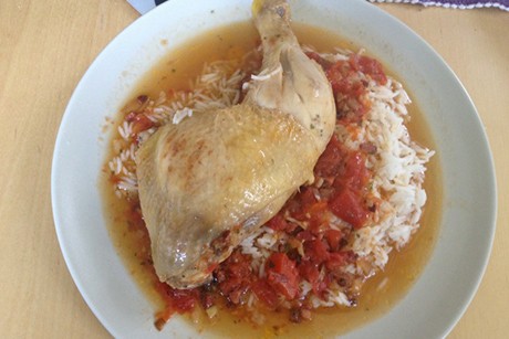 Hähnchen alla Cacciatore