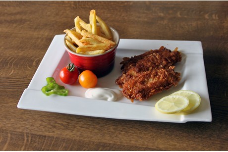 Hähnchennuggets in Knusperpanade