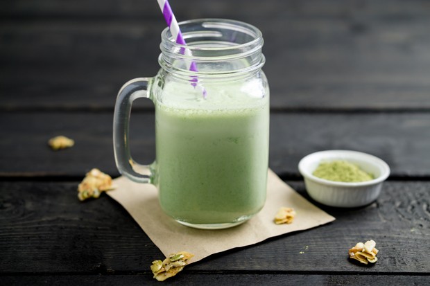 Matcha Grüntee Smoothie