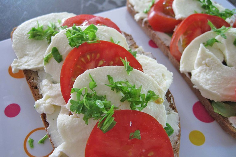 Mozzarella-Vitamin-Brot