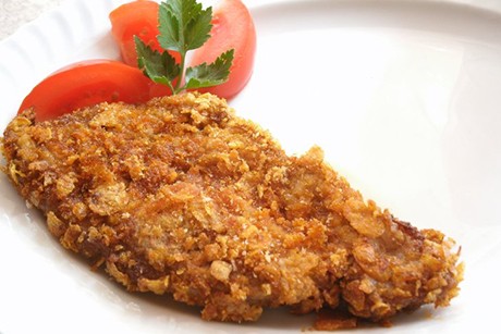 Knusprige Ofenschnitzel aus dem Halogenofen