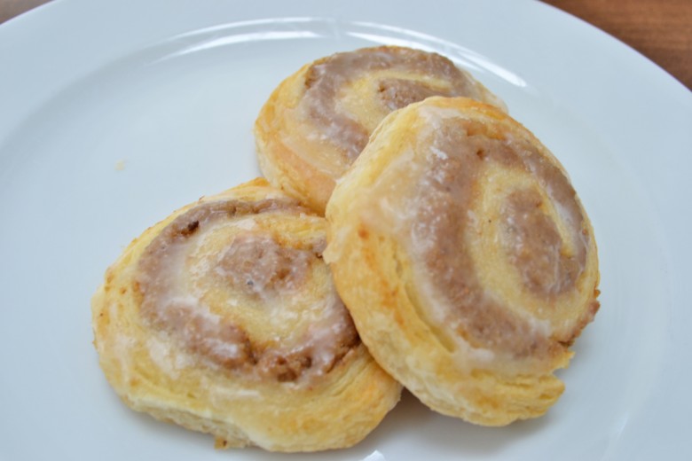 Süße Nussschnecken