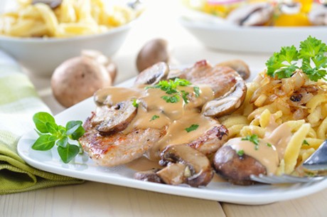 Champignonschnitzel