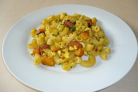 Kürbis-Hörnchen