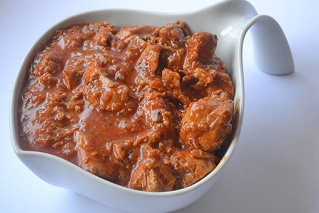 Hühner Gulasch