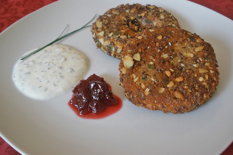 Kürbisschnitzerl mit kerniger Hülle