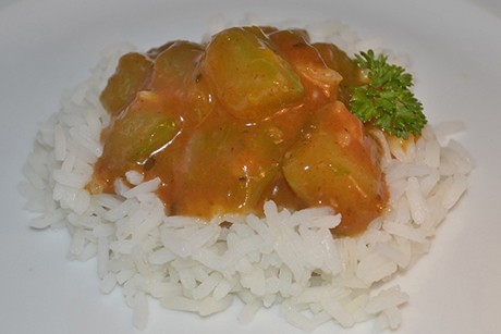 Zucchinigulasch