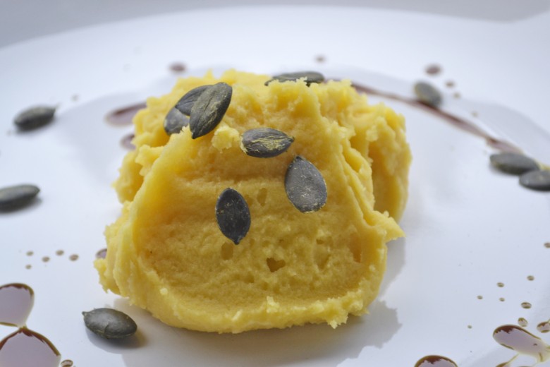 Kürbispüree