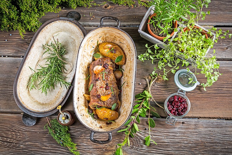 Hirschbraten
