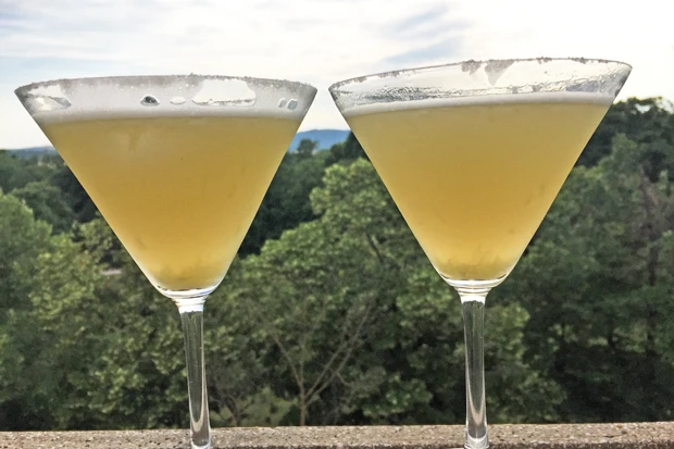 Margarita mit Schaum - Frozen Frothy Margarita