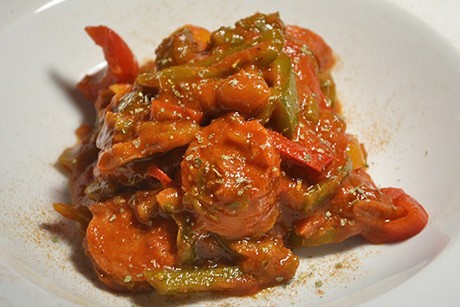 Puszta Gemüse mit Wurst