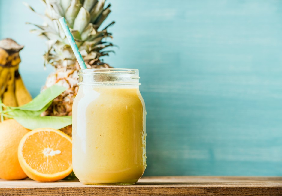 Ananas-Orangen-Smoothie