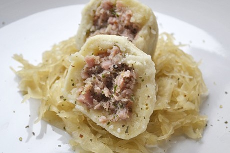 Hascheeknödel