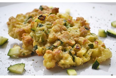 Erdäpfel-Zucchini-Laibchen