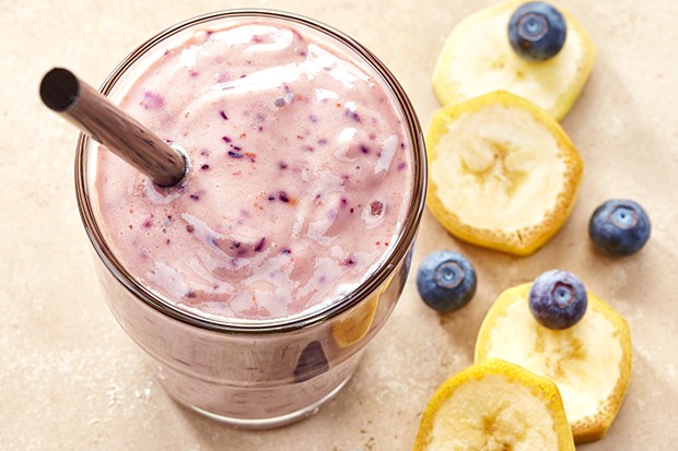 Heidelbeer-Bananen-Smoothie