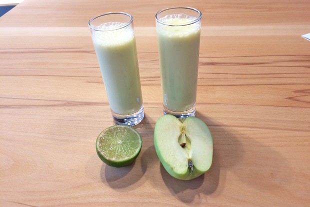 Apfel-Limetten-Smoothie
