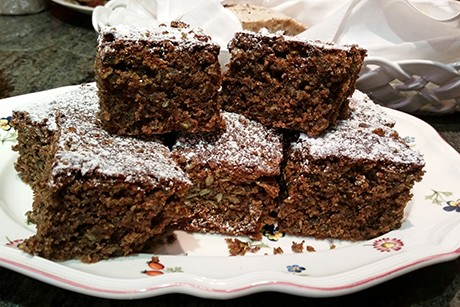 Kürbiskernkuchen
