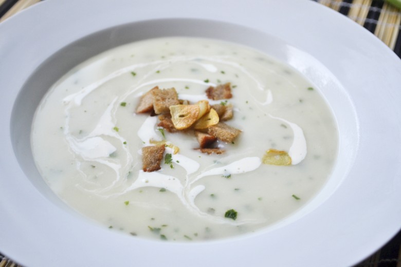 Burgenländische Knoflsuppe