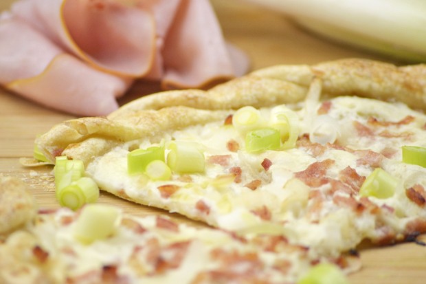 Einfacher Flammkuchen