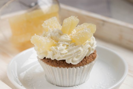 Ananas-Kokos-Cupcakes