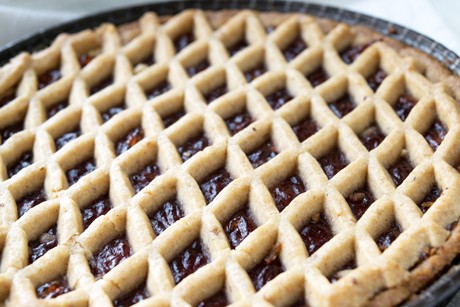 Gewürzgitterkuchen