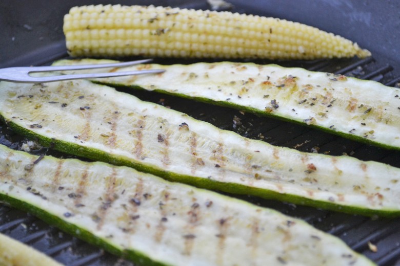 Gegrillte Zucchini