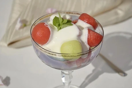 Sommerlicher Melonensalat