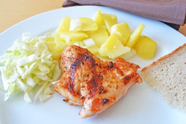 Gegrillte Truthahnbrust