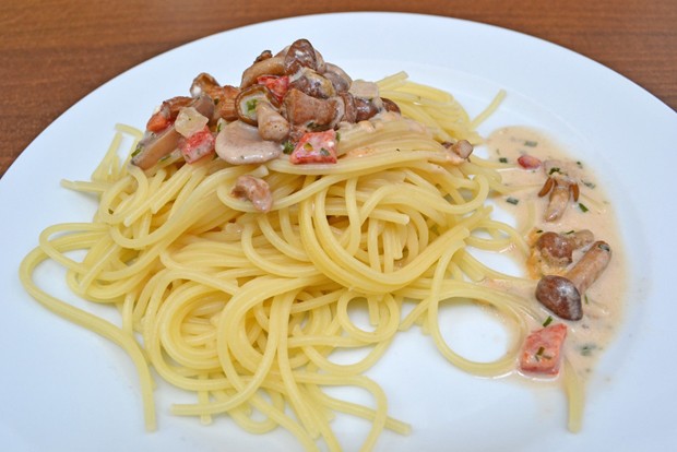 Spaghetti mit Schwammerl