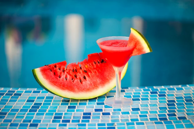 Wassermelone-Ros&eacute;-Slushie