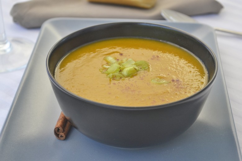 Karottensuppe mit Zimt