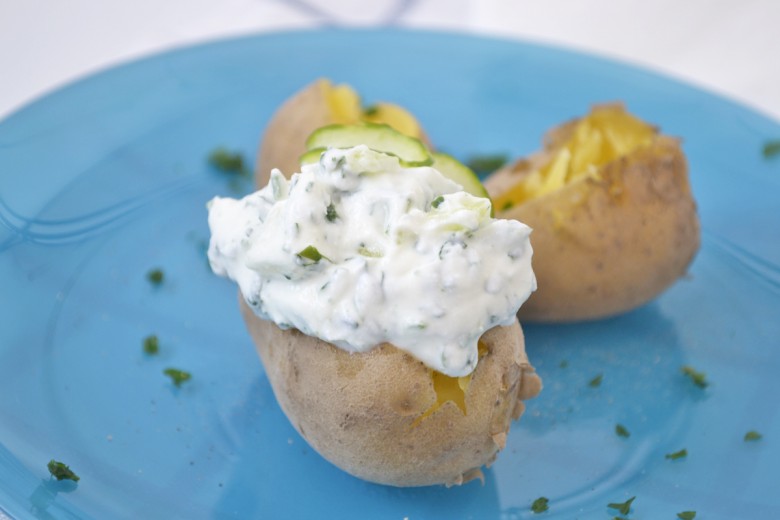 Gurken-Schafkäse Aufstrich