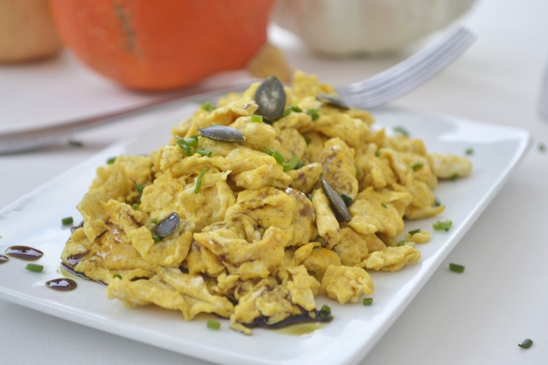 Eierspeise mit Kernöl