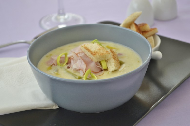 Deftige Lauchsuppe