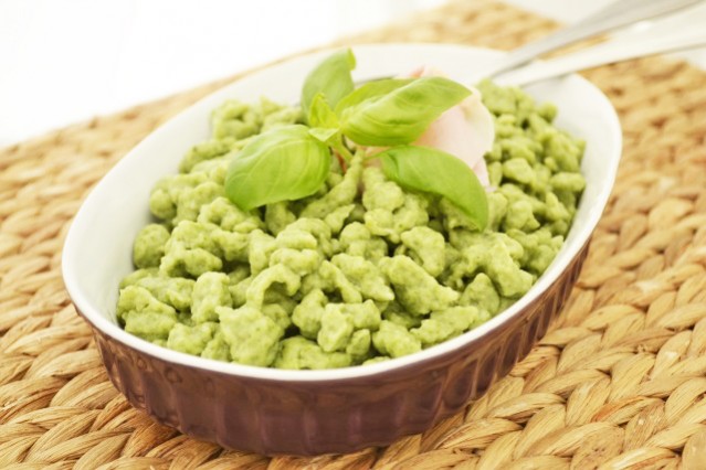 Spinatspätzle