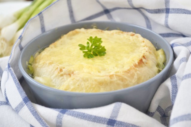 Frühlingszwiebelsuppe