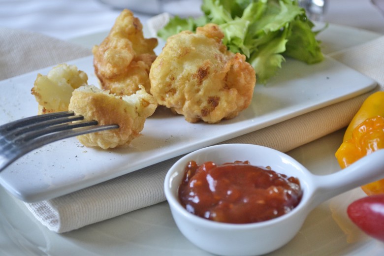 Gebackener Karfiol mit Chili Sauce
