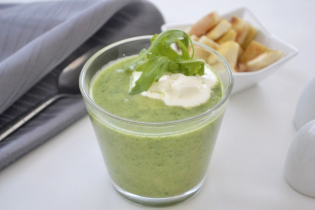 Rucola-Cremesuppe