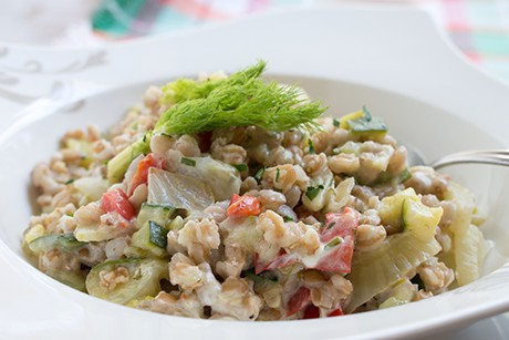 Dinkel-Gemüserisotto