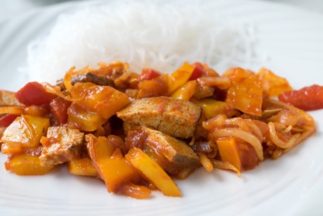 Tofupfanne mit Gemüse