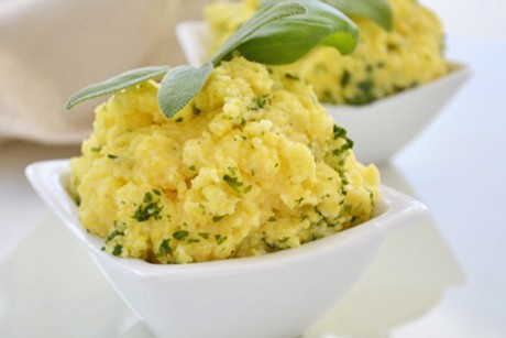 Kräuterpolenta