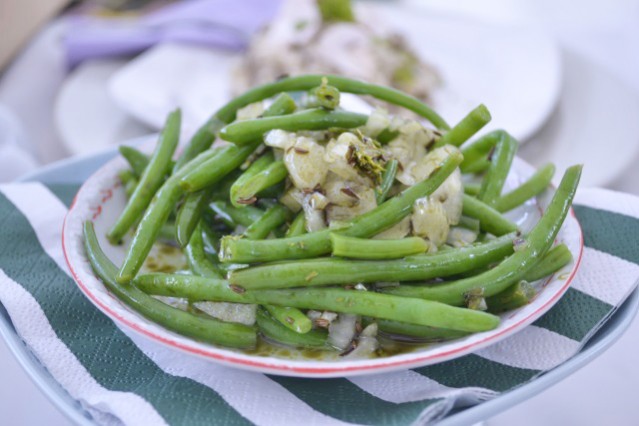Fisolensalat