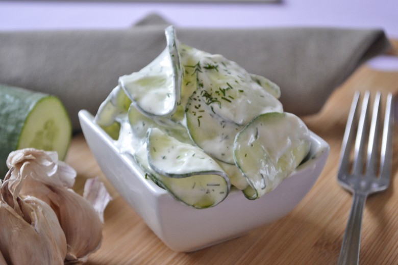 Omas Gurkensalat