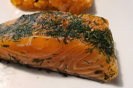 Gebeizter Lachs