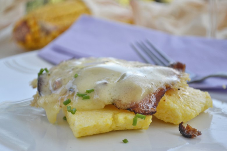Polenta-Omelett