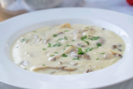 Steinpilzcremesuppe