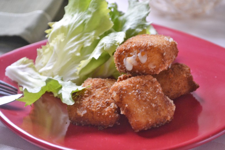 Frittierter Käse