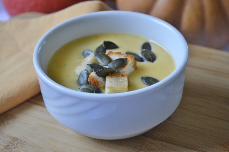 Kürbiscremesuppe
