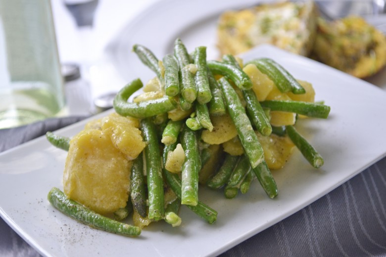 Fisolen-Kartoffelsalat